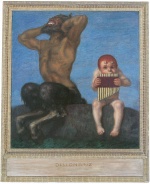 Franz von Stuck - Bilder Gemälde - Dissonanz