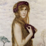 Franz von Stuck - Bilder Gemälde - Frühling