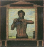 Franz von Stuck  - Bilder Gemälde - Pan