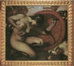 Franz von Stuck  - Bilder Gemälde - Verwundete Amazone