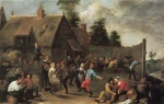 David Teniers - Bilder Gemälde - Bauernhochzeit