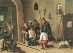 David Teniers  - paintings - Die Dornenkrönung