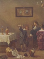 David Teniers  - paintings - Die fünf Sinne