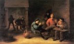David Teniers  - paintings - Die Raucher