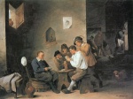 David Teniers - Bilder Gemälde - Die weiße Mütze