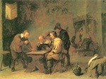 David Teniers  - paintings - Die Würfelspieler