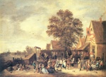 David Teniers  - Bilder Gemälde - Kirmes