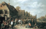 David Teniers  - Bilder Gemälde - Kirmes