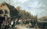 David Teniers  - Peintures - Fête populaire