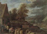 David Teniers  - Bilder Gemälde - Vier Jahreszeiten