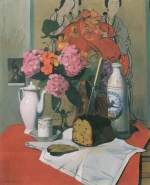 Felix Valletton  - Peintures - Nature morte