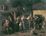 Ferdinand Georg Waldmueller  - Bilder Gemälde - Die Pfändung