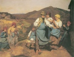 Ferdinand Georg Waldmueller  - paintings - Verweigerte Fahrt