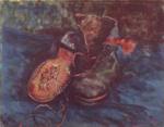 Vincent Willem van Gogh - Peintures - Nature morte, Une paire de chaussures