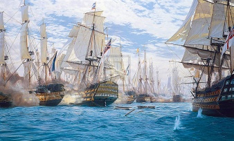 Bild:Seeschlacht von Trafalgar