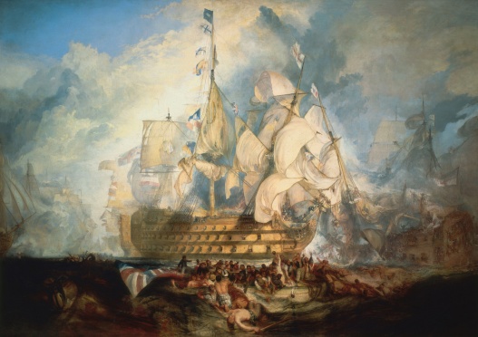 Seeschlachten - Motiv Bilder Gemälde - Schlacht von Trafalgar