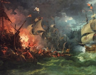 Bild:Seeschlacht von Gravelines