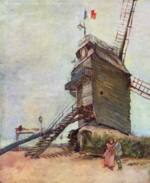 Vincent Willem van Gogh  - Bilder Gemälde - Le Moulin de la Galette