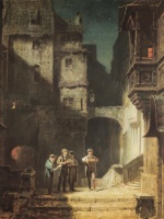 Carl Spitzweg  - Peintures - Le quatuor