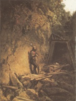 Carl Spitzweg  - Peintures - Le mineur