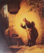 Carl Spitzweg  - Peintures - L’attrapeur de mouches