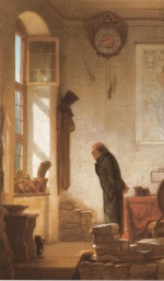 Carl Spitzweg  - Bilder Gemälde - Der Kaktusliebhaber