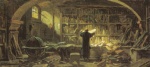 Carl Spitzweg  - Peintures - L'archiviste du monastère