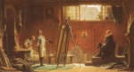 Carl Spitzweg  - Peintures - Le portraitiste