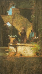 Carl Spitzweg  - Bilder Gemälde - Die Lektüre