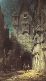 Carl Spitzweg  - Peintures - Les politiciens