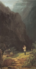 Carl Spitzweg  - paintings - Die Zollwache