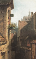 Carl Spitzweg  - paintings - Ein Hypochonder