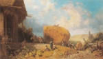 Carl Spitzweg  - Bilder Gemälde - Ernte