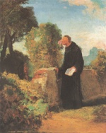 Carl Spitzweg  - Bilder Gemälde - Frühlingsahnen