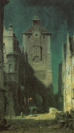 Carl Spitzweg  - Bilder Gemälde - Heimkehr