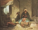 Carl Spitzweg  - Bilder Gemälde - Im türkischen Basar