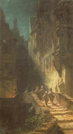 Carl Spitzweg  - paintings - Scharwache