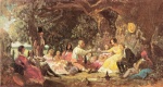 Carl Spitzweg  - Peintures - Société de comédiens