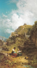 Carl Spitzweg  - paintings - Sommertag