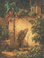 Carl Spitzweg  - paintings - Sorgenkind