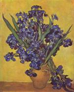 Vincent Willem van Gogh  - Peintures - Nature morte avec iris