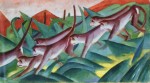 Franz Marc - Peintures - Frise aux singes