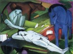 Franz Marc - Peintures - Les Bergers