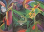 Franz Marc  - Peintures - Chevreuil dans le jardin du monastère