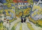 Vincent Willem van Gogh  - Bilder Gemälde - Straße und Weg in Auvers