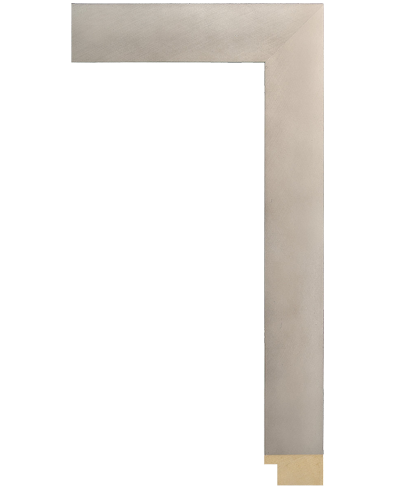 Bilderrahmen - Motiv Bilder Gemälde - Gramercy silber - 3,8 cm