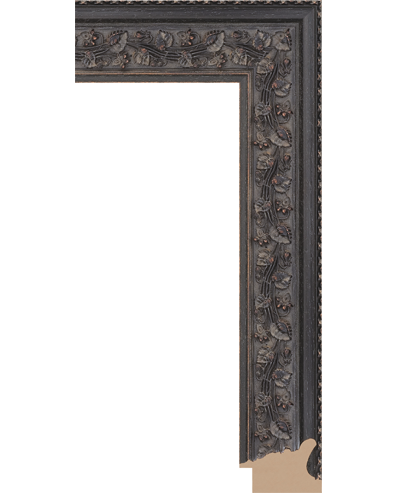Bilderrahmen - Motiv Bilder Gemälde - Mareis French Ebony - 5,1 cm