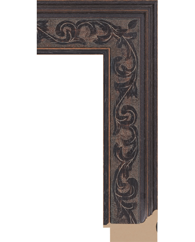 Bilderrahmen - Motiv Bilder Gemälde - Mareis French Ebony - 6,8 cm