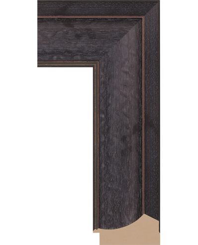 Bilderrahmen - Motiv Bilder Gemälde - Mareis French Ebony - 8,5 cm