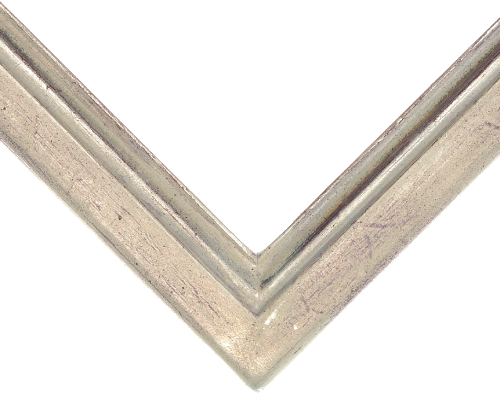 Bilderrahmen - Motiv Bilder Gemälde - Dürer Weißgold 3,8 cm